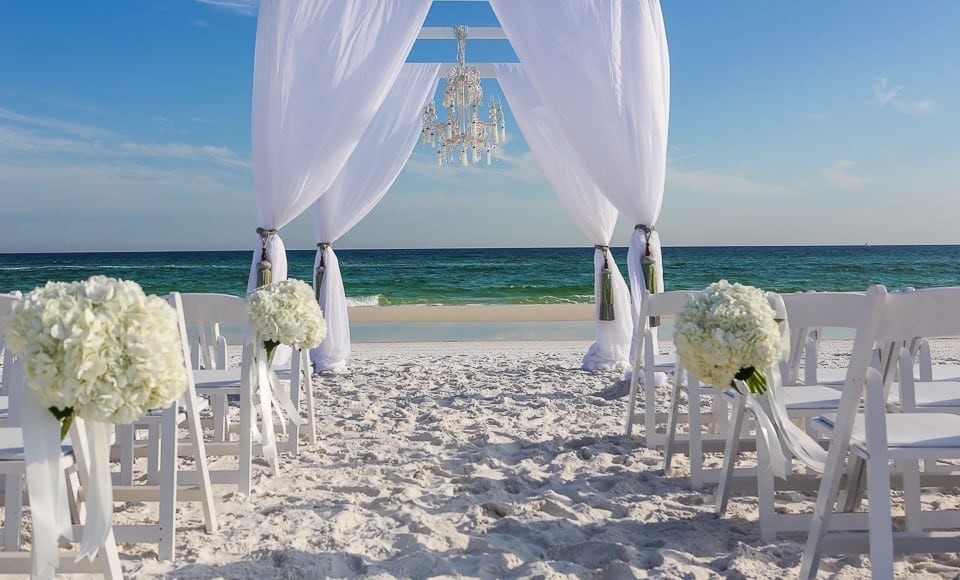 beach front wedding venues near me